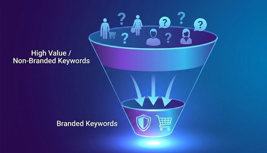 Branded vs. High-Value Keywords
