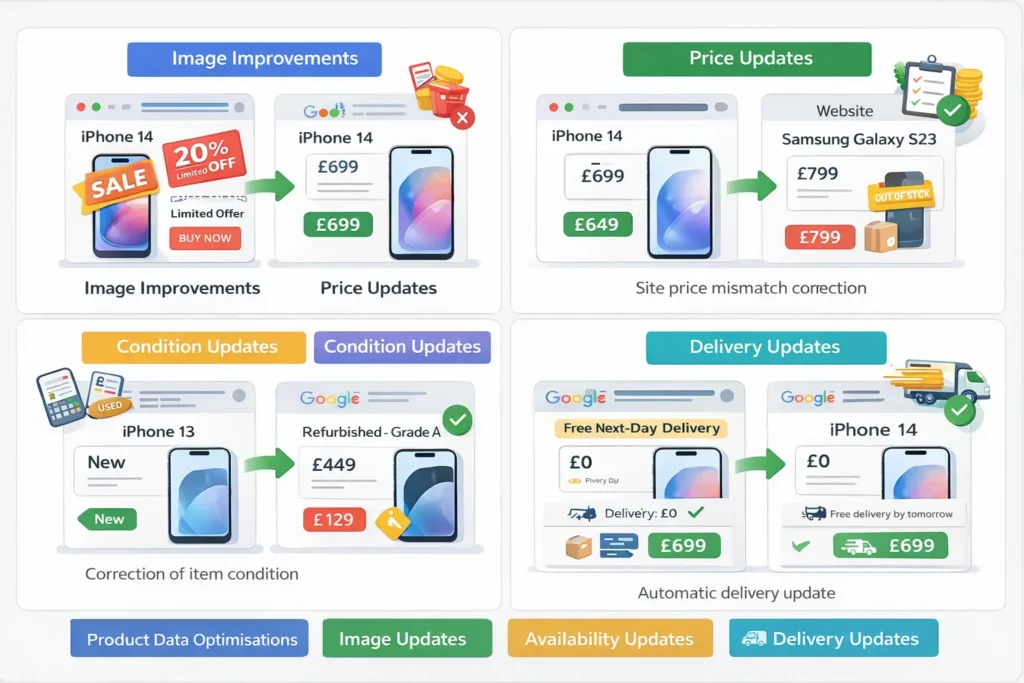 Product Data Optimizations Feature In Google Merchant Center Next